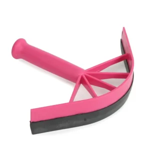 Expressleverans Svettskrapa plast enhands, Rosa