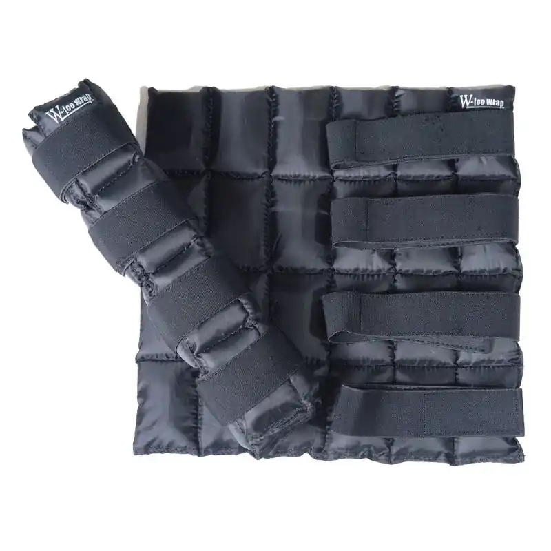 W-Ice Wrap Kylvaddar 40x40cm, Svart 2st Lägg i varukorgen