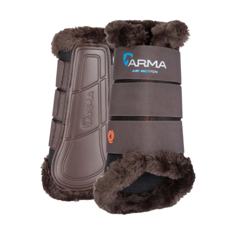 Arma Air Motion Supafleece Benskydd, Brun Rabatt