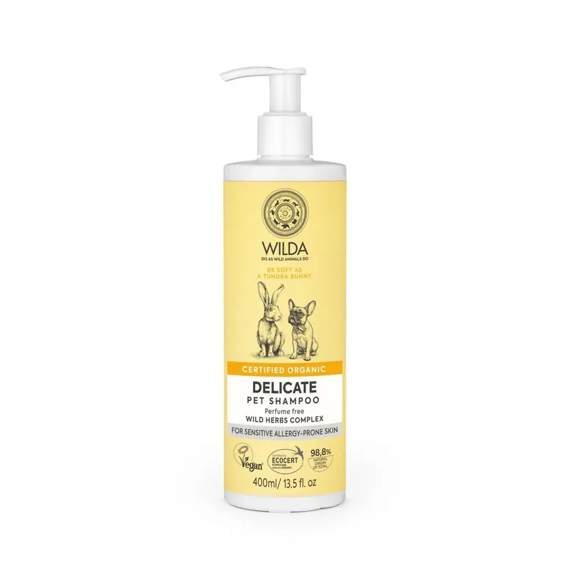 Wilda Delicate Schampo 400 ml Populär