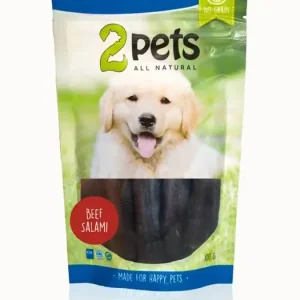 2pets Dogsalami Beef 100 g Utförsäljning