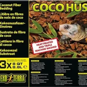 Begränsat erbjudande COCO HUSK 7L 3-PACKEXOTERRA KOKOSCHIPS