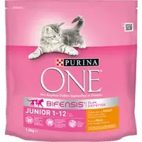 Begränsat antal PURINA ONE Junior med kyckling - 1,5 kg