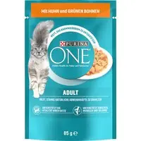 Purina ONE våtfoder för katter till specialpris! - Adult Terrin kyckling & gröna bönor (26 x 85 g) Kampanjpris