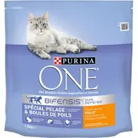 PURINA ONE Coat & Hairballs för katter - 4 x 1,5 kg Reapris