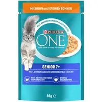 Köp nu Purina ONE våtfoder för katter till specialpris! - Senior 7+ kyckling (52 x 85 g)