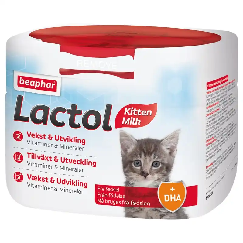 Beaphar Lactol mjölkersättning 250 g kattunge Endast idag