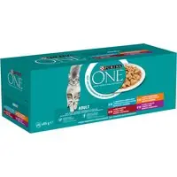 Säker betalning Mixpack PURINA ONE Adult 40 x 85 g - Blandat urval