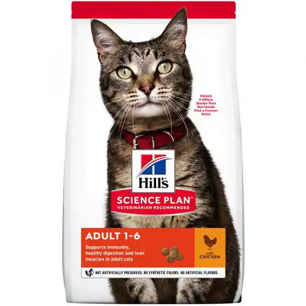Sänkt pris Hill‘s Science Plan Cat Adult Chicken