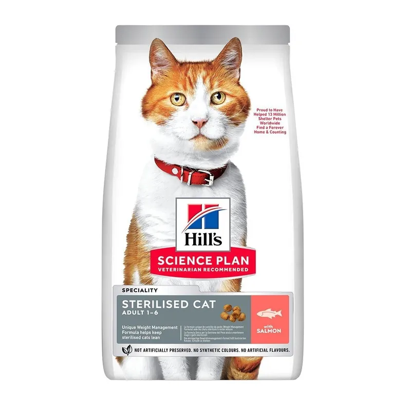 Kampanj Hill‘s Science Plan Feline Adult Sterilised Salmon