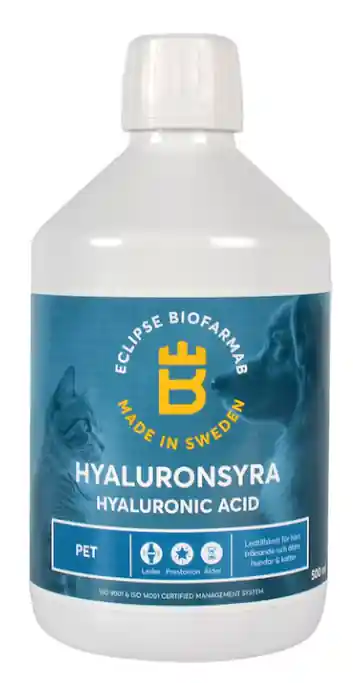 Kosttillskott Eclipse Biofarmab Hyaluronsyra till Hund & Katt 500 ml Handla nu