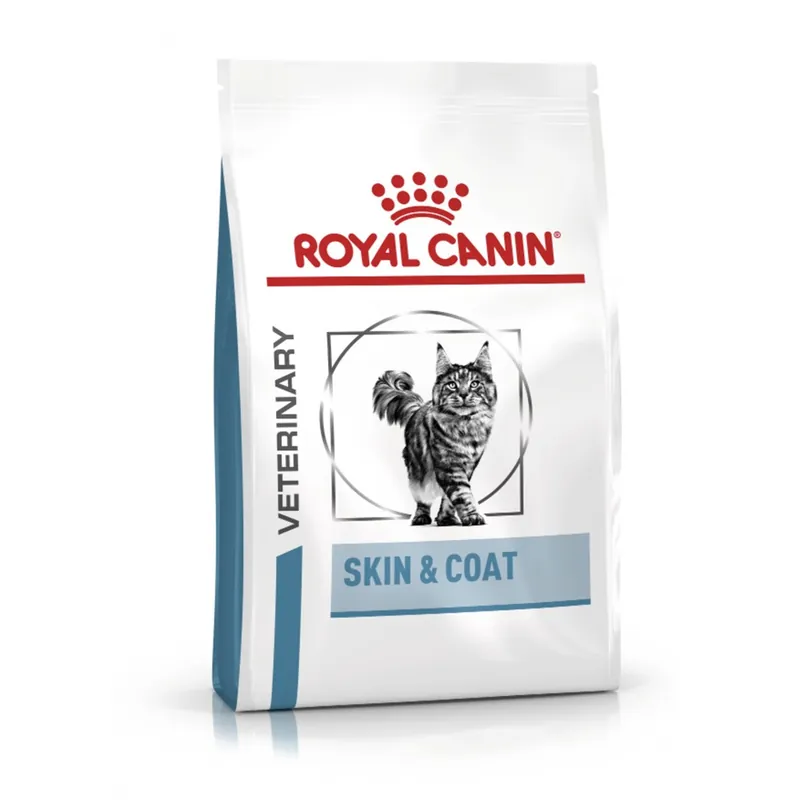 Begränsat antal Royal Canin Veterinary Cat Derma Skin Coat torrfoder för katt 1,5 kg