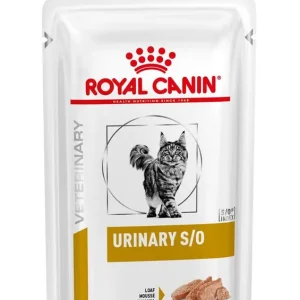 Rabatt Royal Canin Veterinary Diets Urinary S/O Loaf Pouch våtfoder för katt 12x85 g