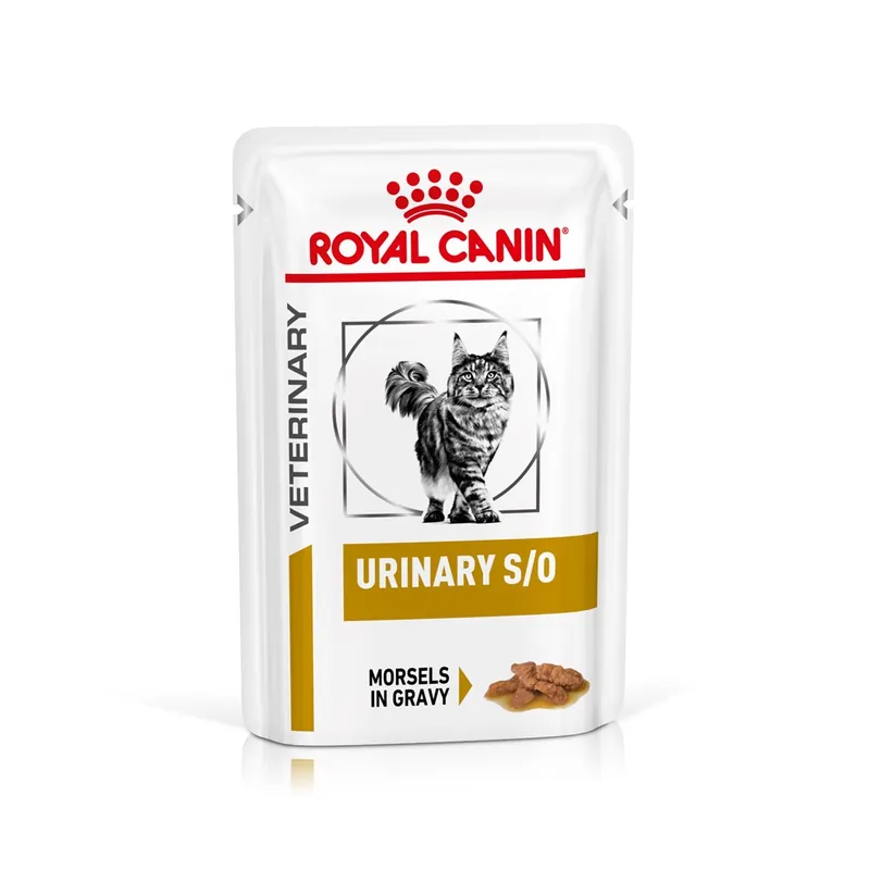 Royal Canin Veterinary Diets Urinary S/O Morcels in Gravy Pouch våtfoder för katt 12x85 g Billigare