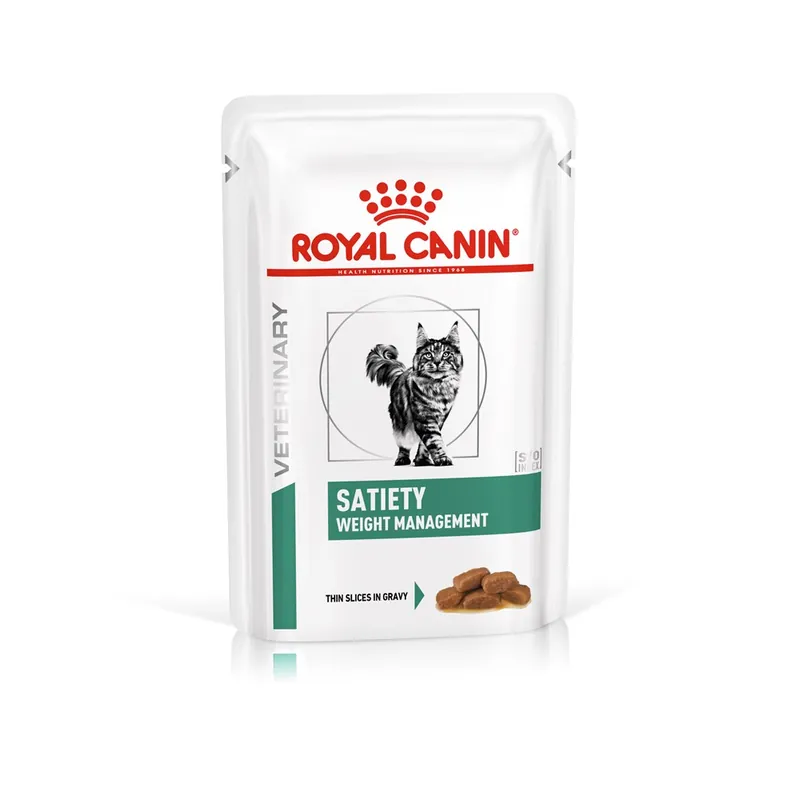 Begränsat antal Royal Canin Veterinary Feline Weight Management Satiety wet 12x85 g