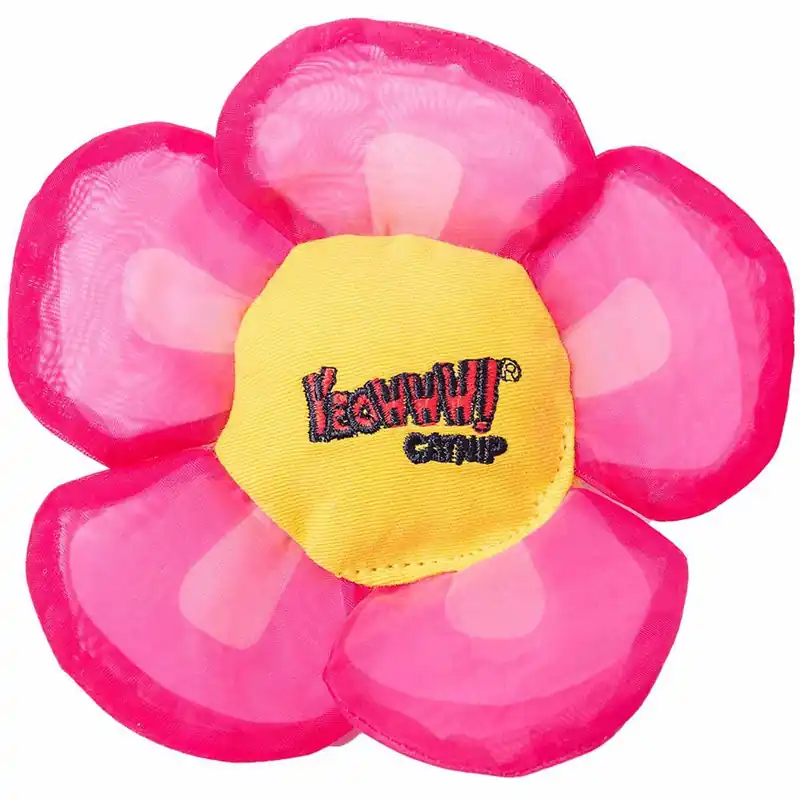 Yeowww Catnip Blomma - 14x14x2.5 cm / Rosa Endast denna vecka