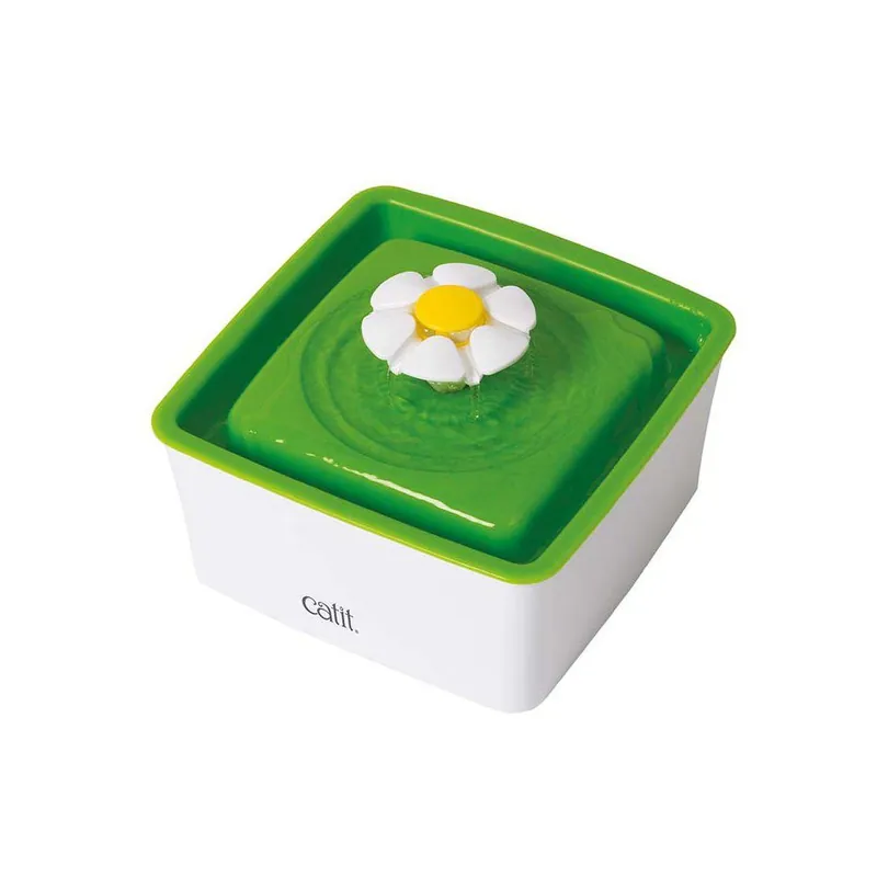Billigare Vattenautomat catit Fontän Flower Mini 1,5 liter