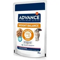 Nyhet 18 + 6 på köpet! 24 x 85 g Advance Veterinary Diets Feline - Weight Balance