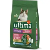Snabb leverans Ultima Sterilized Digestive Well-Being med öring - Ekonomipack 2 x 10 kg