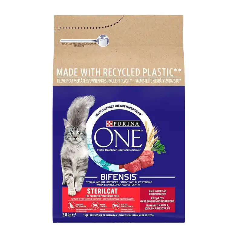 Snabb leverans Purina ONE Sterilcat Oxe
