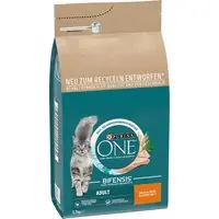 prisnedsättning PURINA ONE Adult Kyckling & fullkorn - Ekonomipack 2 x 5,7 kg