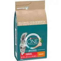 Nedsatt pris PURINA ONE SterilCat Kyckling - Ekonomipack 2 x 5,7 kg