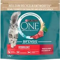 I lager PURINA ONE SterilCat Nötkött - 1,4 kg
