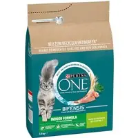 Endast idag PURINA ONE Indoor Formula - Ekonomipack 2 x 2,8 kg