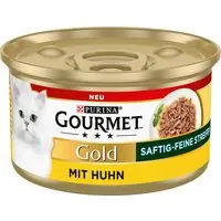 24 x 85 g / 48 x 85 g Gourmet Gold till sparpris! - Saftig-fina strimlor kyckling (24 x 85 g) Rabatt