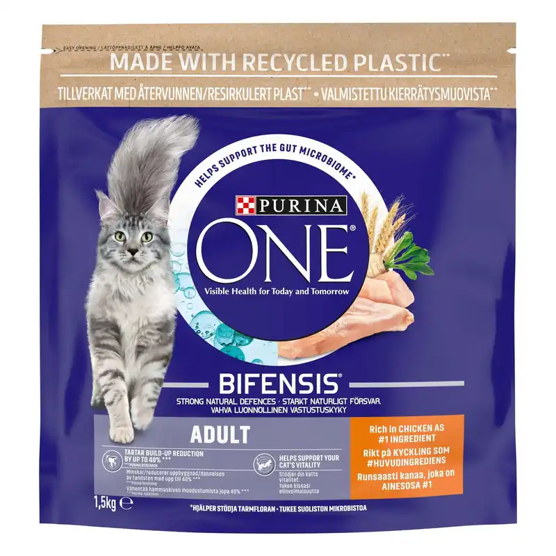 Rabatter Purina ONE Cat Adult Chicken 1,5 kg