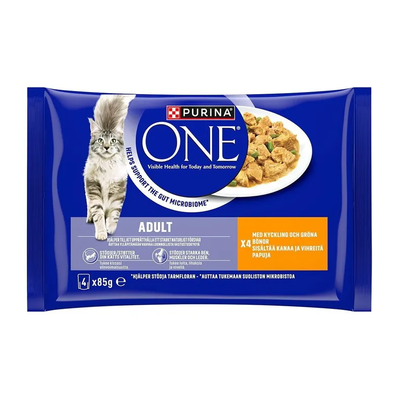 Bästa pris Purina ONE Cat Adult 4x85 g