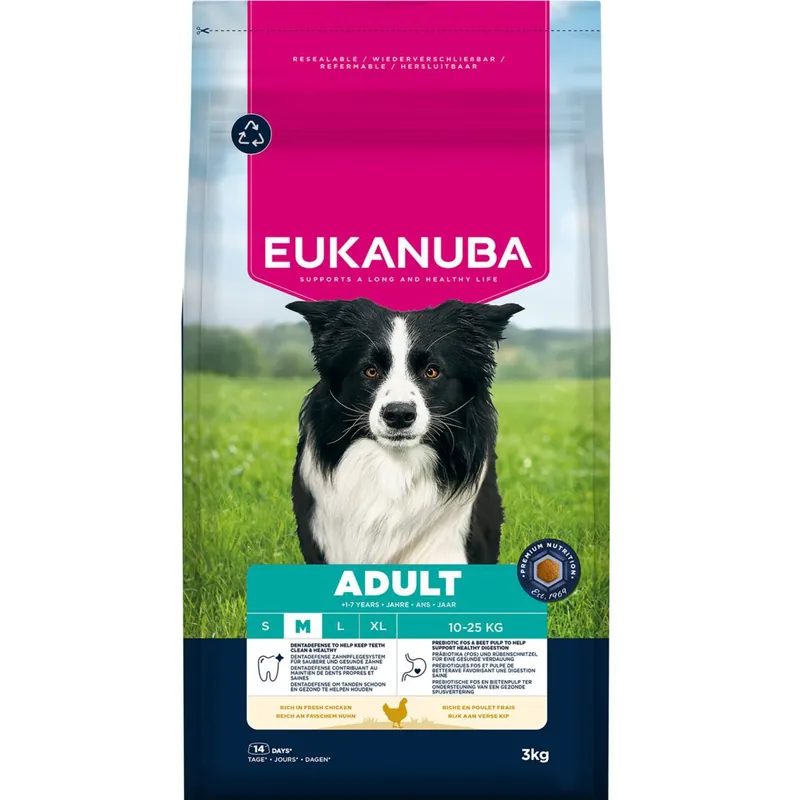 Begränsat antal Eukanuba Dog Adult Medium Breed