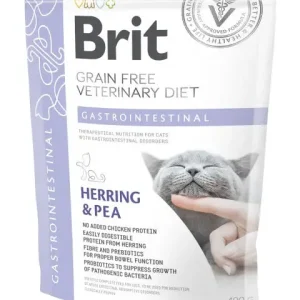 Beställ idag Brit Gastrointestinal Sill & Ärt 400 g för katter