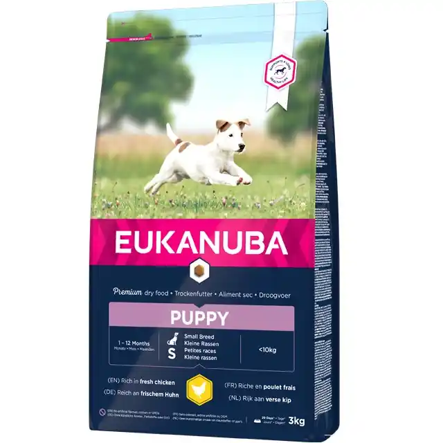 Begränsad tid Eukanuba Dog Puppy Small 18 kg
