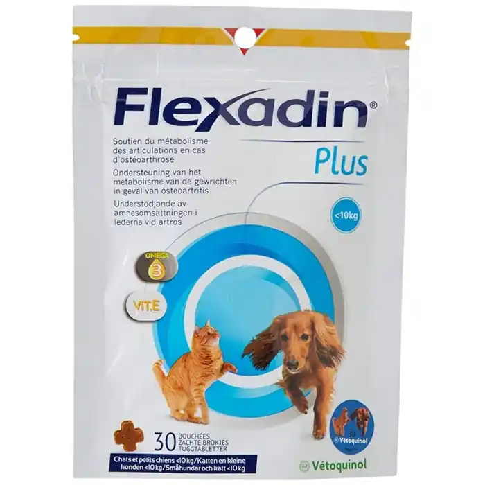 I lager Flexadin Plus Min <10 kg - 30 tuggtabletter