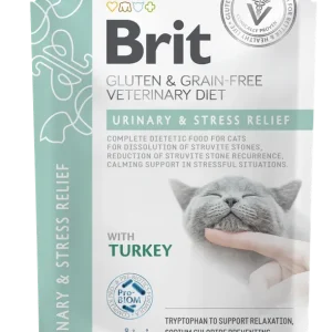 Brit Pouch Urinary & Stress Relief med Kalkon 85 g för katter Lägg i varukorgen