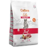 Extra rabatt Calibra Cat Life Sterilised nötkött - 2 x 6 kg