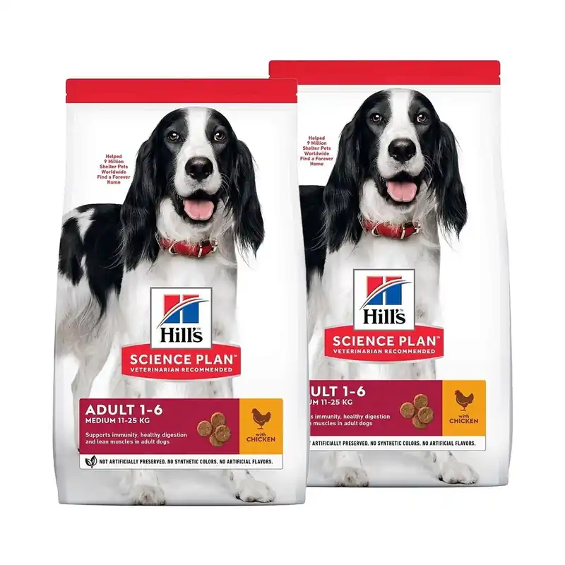 Rabatter Hill‘s Science Plan Adult Medium Chicken 2 x 14 kg