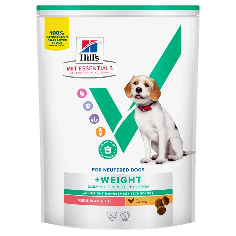 Hill‘s Vet Essentials Canine Adult Weight Medium Chicken 10 kg Kampanjpris