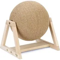 Säker betalning Designed av Lotte Xem klösboll med fot - L 34 x B 30 x H 35,5 cm