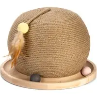 Designed by Lotte klösboll i trä med kulbana - Ø 29,5 x H 22 cm Begränsat antal