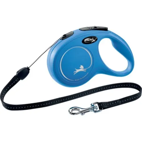 Bästa pris Koppel Flexi New Classic Cord Blå M 5 m