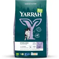Begränsat antal Yarrah Ekologisk Sterilised vetefritt med ekologisk kyckling - 2 kg