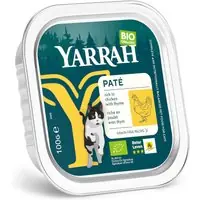 Yarrah Ekologiskt Paté 16 x 100 g - Ekologisk kyckling med ekologisk timjan Bästa pris