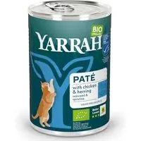 Yarrah Paté ekologiskt 1 x 400 g - Ekologisk kyckling & fisk Säker betalning