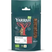 Erbjudandepris Yarrah Ekologisk Mini Snack för katter - Ekonomipack 3 x 50 g