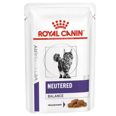 prisnedsättning Royal Canin Neutered Balance Kattfoder 85 g Smakprov