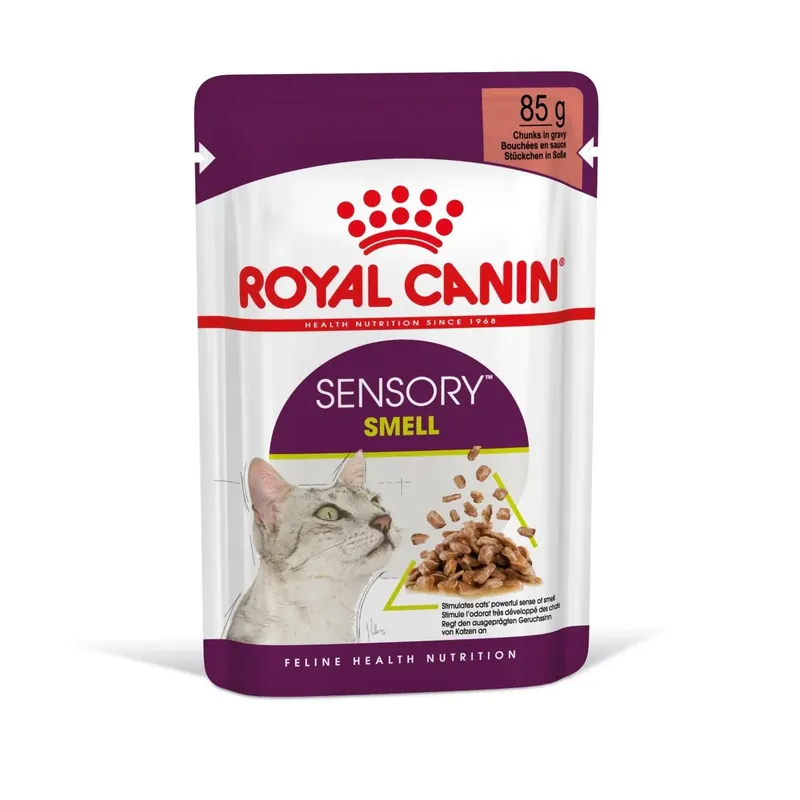 Trygg betalning Royal Canin Sensory Smell Gravy 85 g för katter