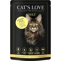 Extra rabatt Cat‘s Love 12 x 85 g - Kyckling pur