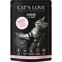 Cat‘s Love 12 x 85 g - Junior Kyckling Beställ idag